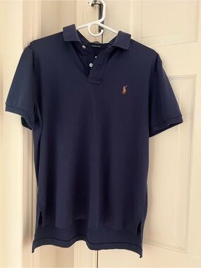 Polo Ralph Lauren Navy Short-Sleeve Classic Polo Shirt